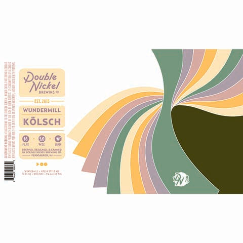 Double Nickel Wundermill Kolsch by Double Nickel Brewing Company, beer label