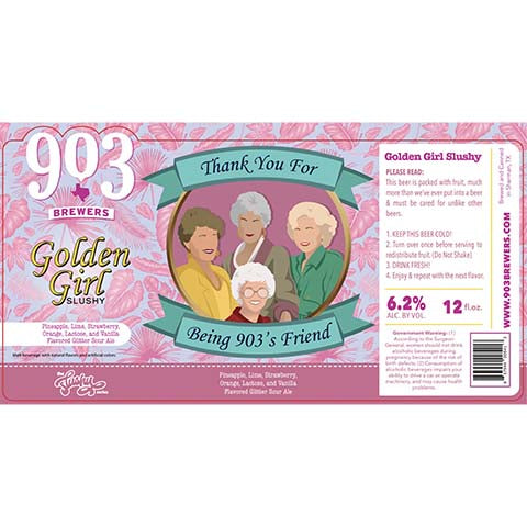 903 Brewers Being 903's Friend Sour Ale by 903 Brewers, beer label