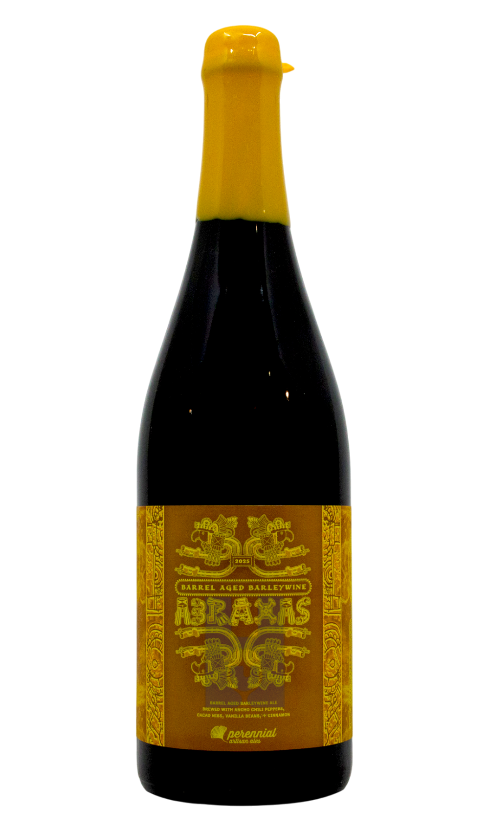 Perennial Barrel Aged Barleywine Abraxas (2025) by Perennial Artisan Ales, beer label