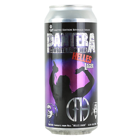 KnuckleBonz/Decadent Pantera "Cowboys From Hell" Helles Lager by Knucklebonz, beer label