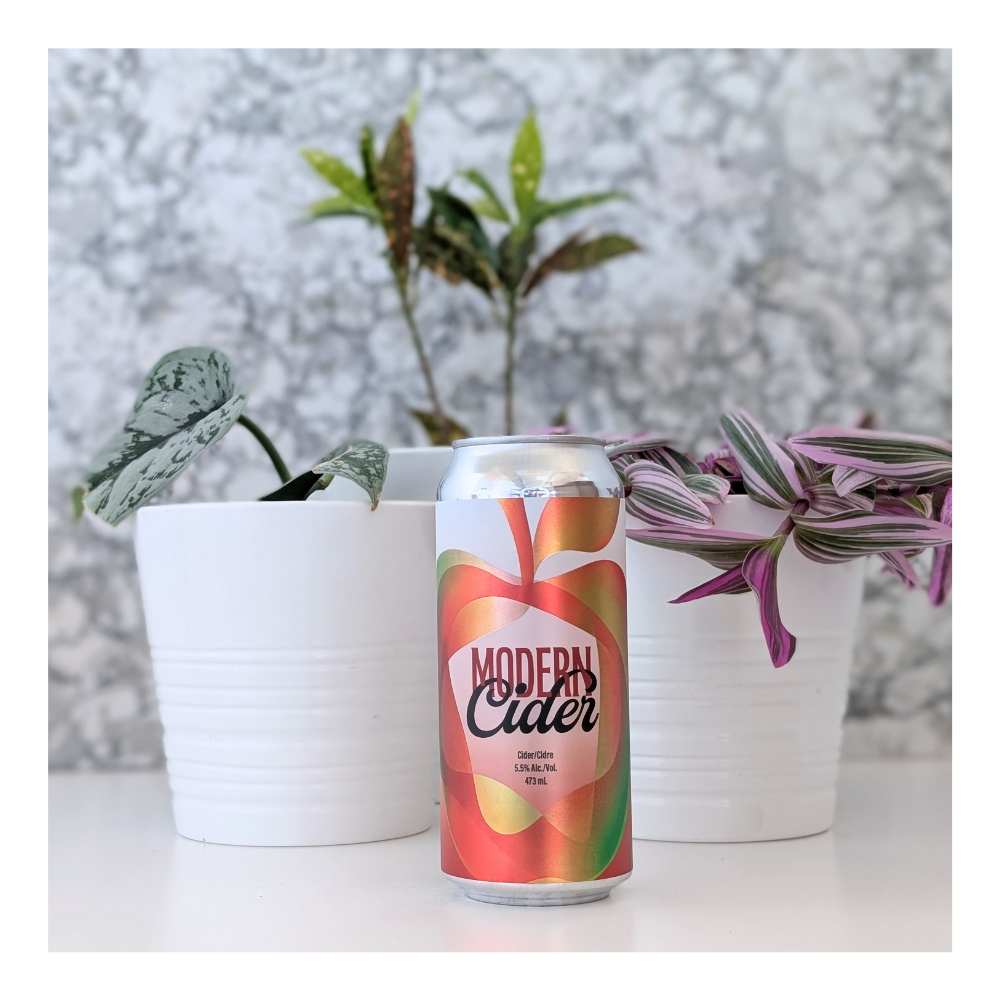 Brewing Modern Cider by Blindman Brewery, beer label