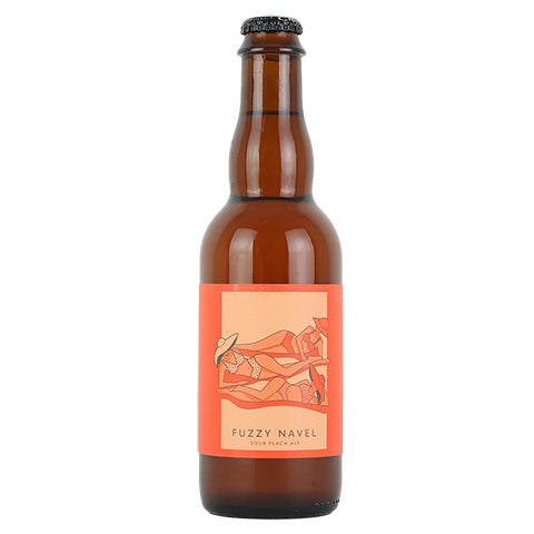 Crooked Stave Fuzzy Navel Sour Peach Ale by Crooked Stave Artisan Beer Project, beer label