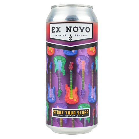 Ex Novo Strat Your Stuff Hazy IPA by Ex Novo Brewing Co, beer label