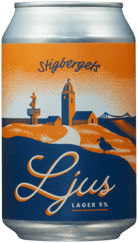 Ljus Lager by Stigbergets Bryggeri, beer label