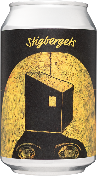 Stig Noir by Stigbergets Bryggeri, beer label