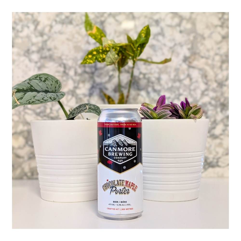 Chocolate Maple Porter by Canmore Brewing Company, beer label