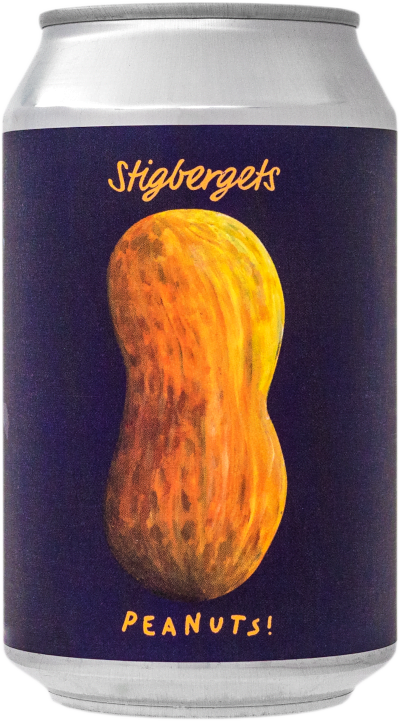 Peanuts! by Stigbergets Bryggeri, beer label