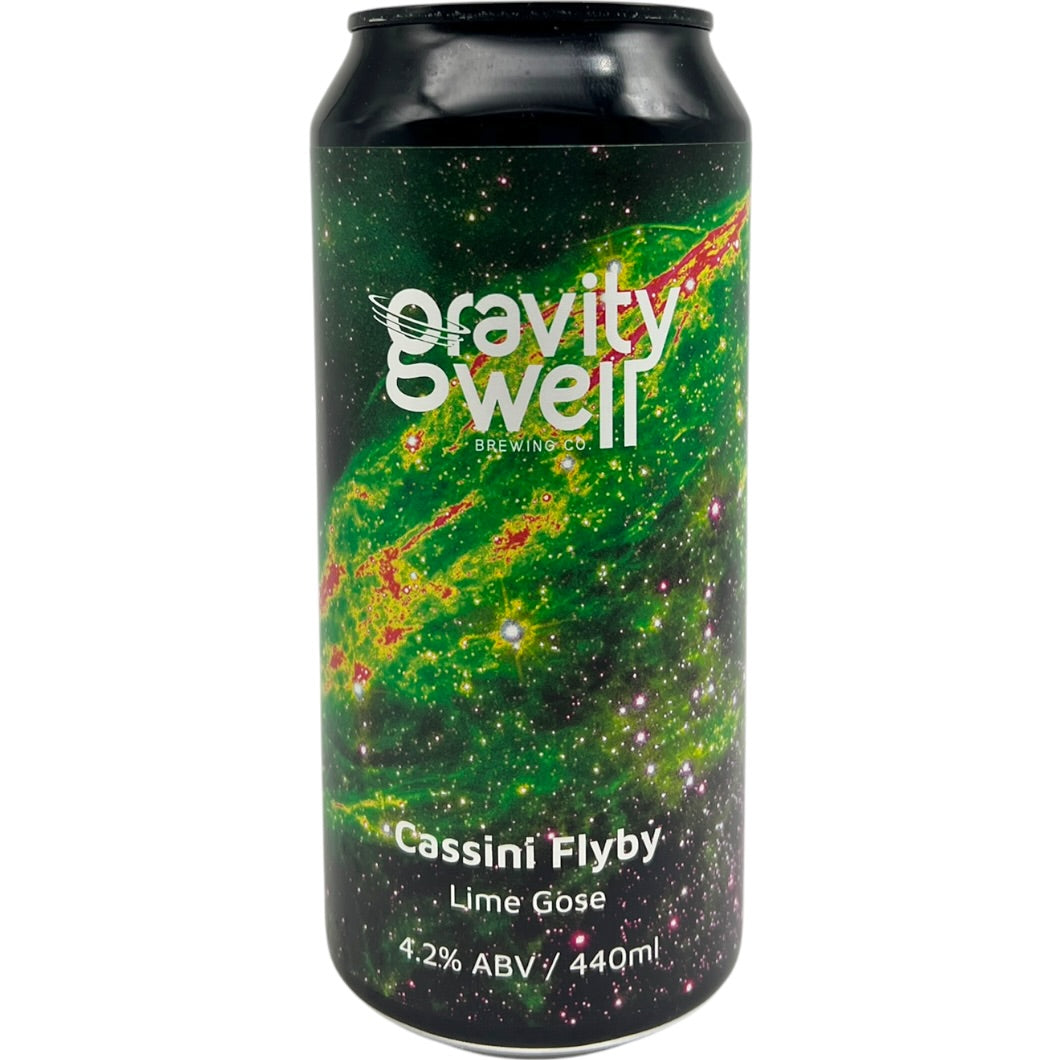 Gravity Well Cassini Flyby by Gravity Well Brewing Co., beer label
