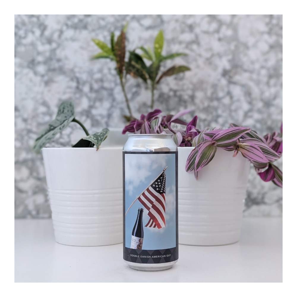 x Trillium Brewing Co. Double Danish American Guy Imperial Stout (16th Anniversary) by Evil Twin Brewing NYC, beer label