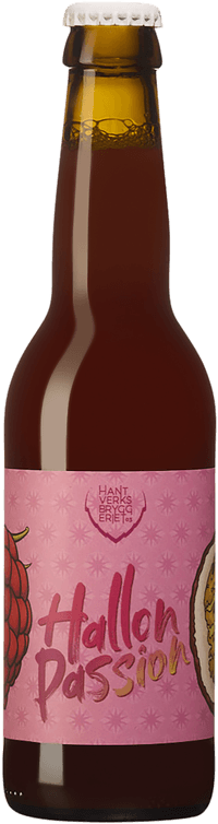 Hallon Passion by Hantverksbryggeriet, beer label