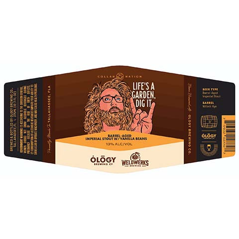 Ology Life's A Garden, Dig ItImperial Stout by Ology Brewing Co, beer label