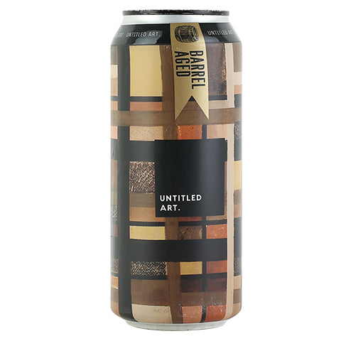 Untitled Art Barrel Aged Double Fudgy Brownie Stout by Untitled Art, beer label
