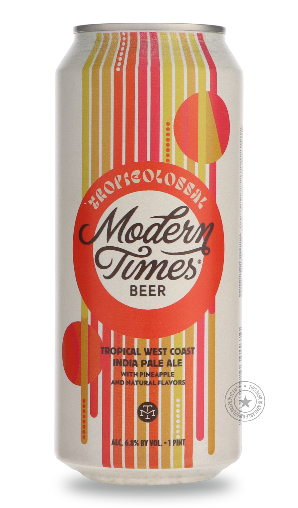 Tropicolossal by Modern Times Beer, beer label