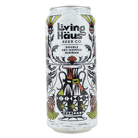 Living Häus DDH Herman IPA by Living Häus Beer Company, beer label