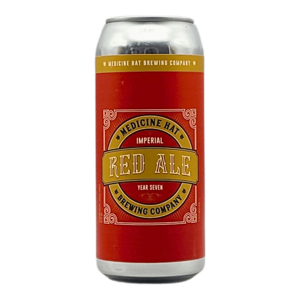 Imperial Red Ale Year 7 by Medicine Hat Brewing Company, beer label