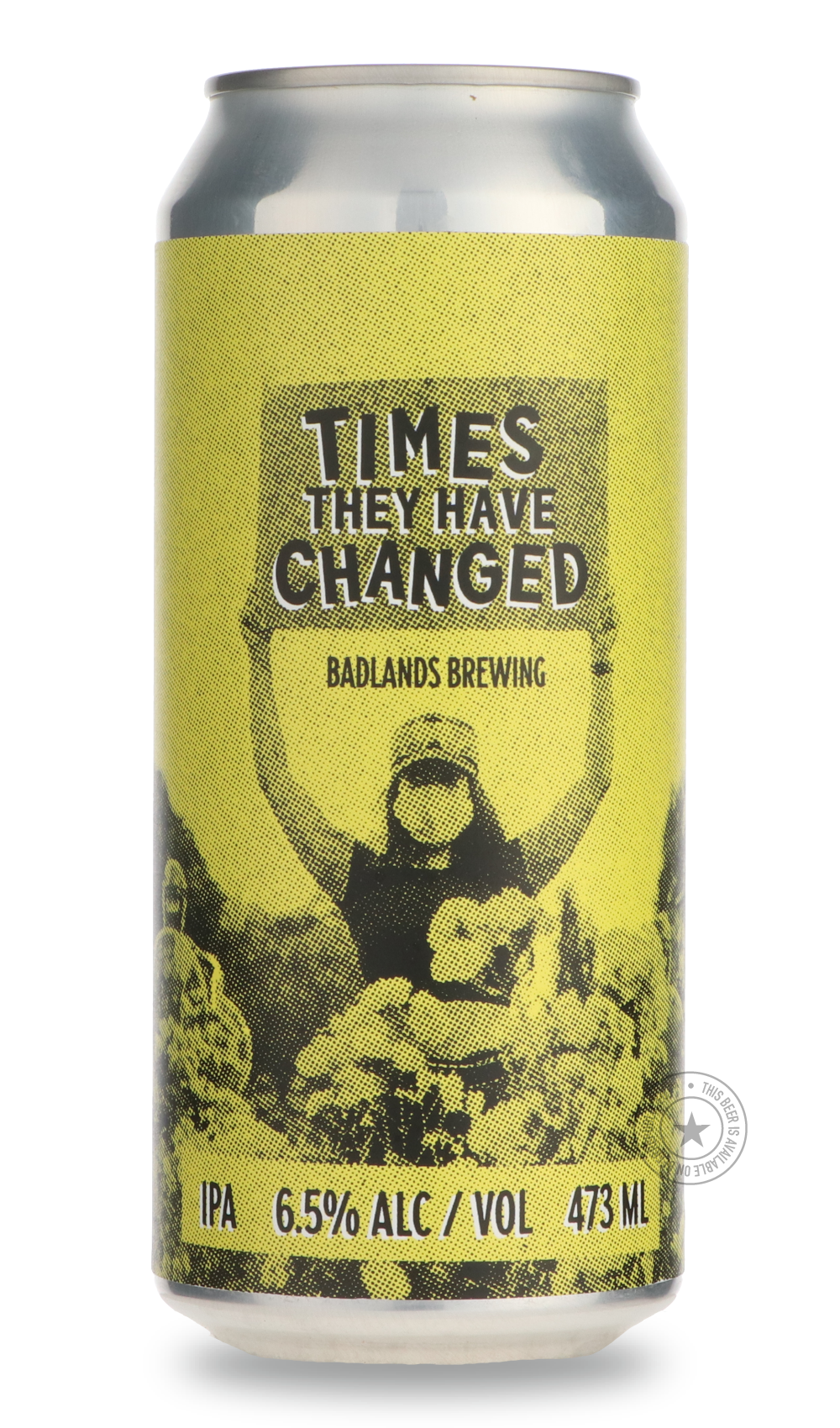 Times They Have Changed by Badlands Brewery, beer label