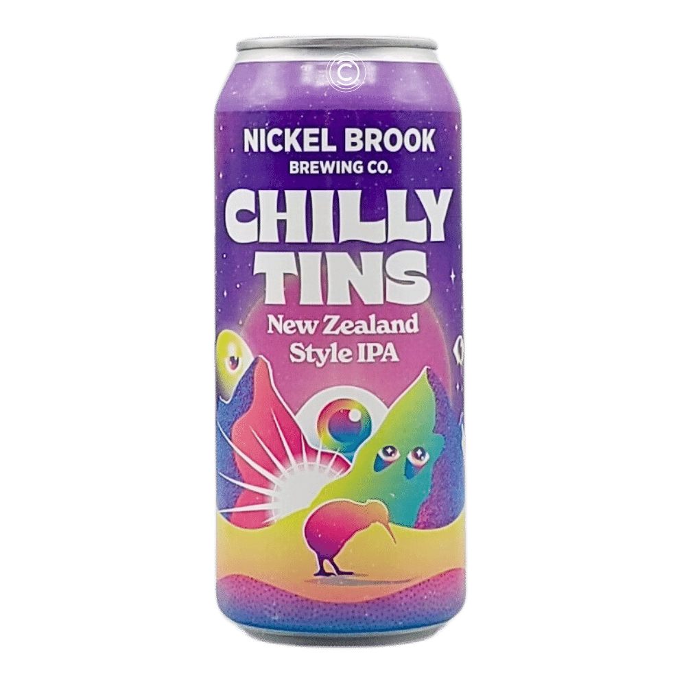 Chilly Tins Hazy IPA by Nickel Brook Brewing Co., beer label
