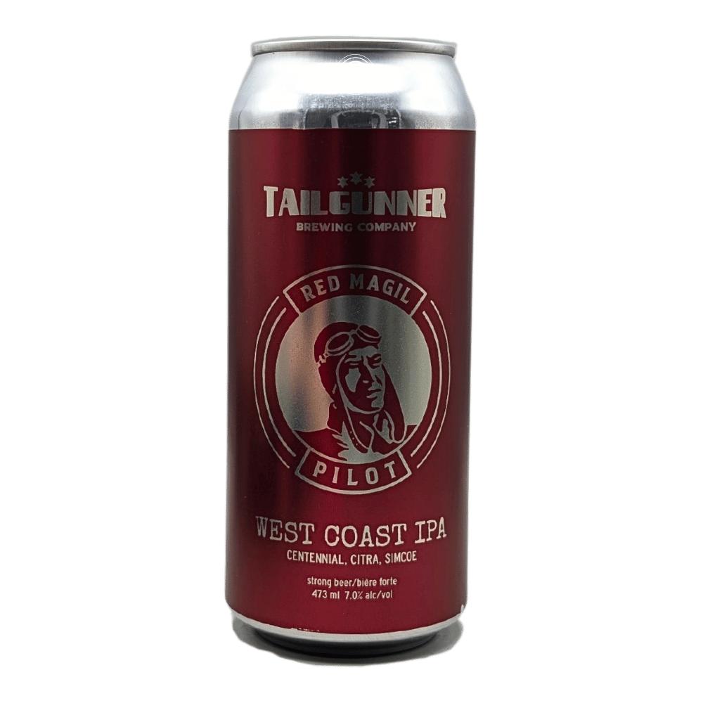 Red Magil: West Coast IPA by Tailgunner Brewing Company, beer label