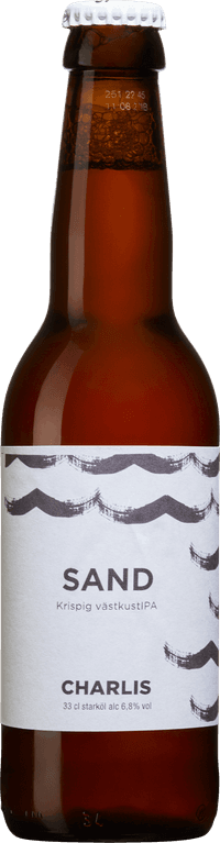 Sand by Charlis Brygghus, beer label