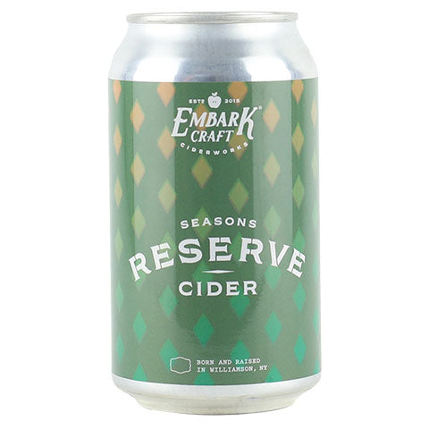 Embark Craft Reserve: Seasons Cider by Embark Craft Ciderworks, beer label