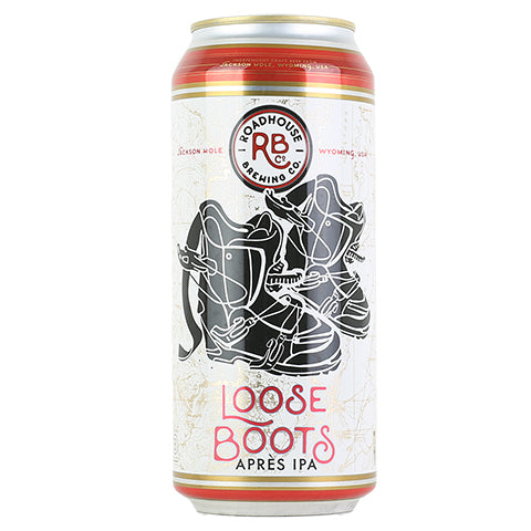 Roadhouse Loose Boots IPA by Roadhouse Brewing Company, beer label