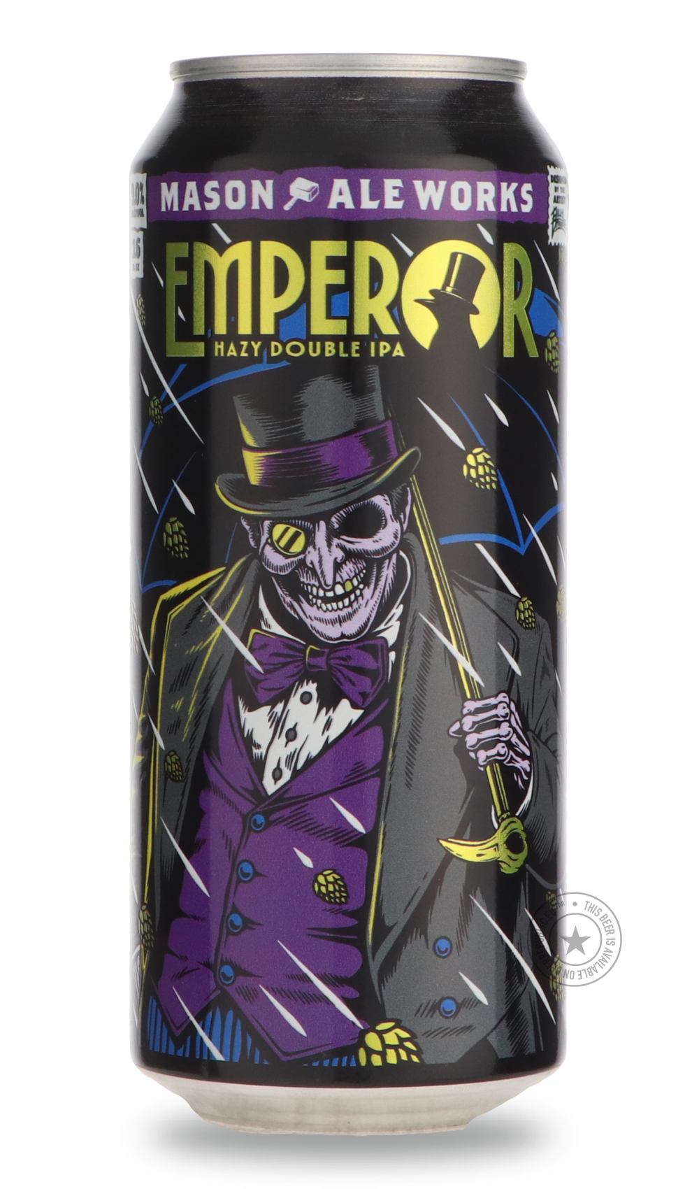 Emperor by Mason Ale Works, beer label