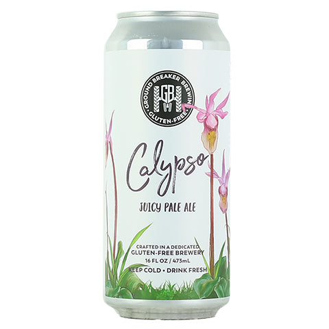 Ground Breaker Calypso Juicy Pale Ale by Ground Breaker Brewing, beer label