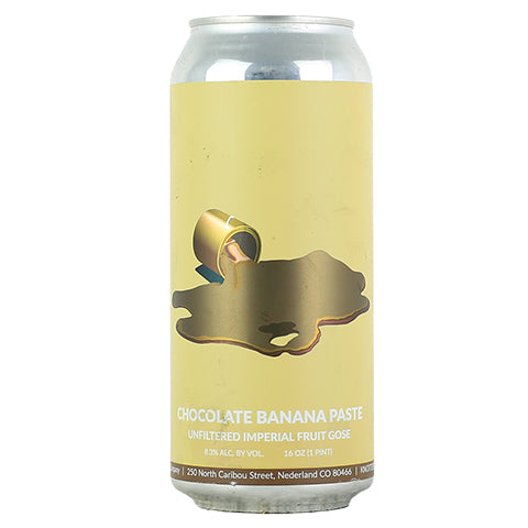 Knotted Root Chocolate Banana Paste Sour by Knotted Root Brewing, beer label
