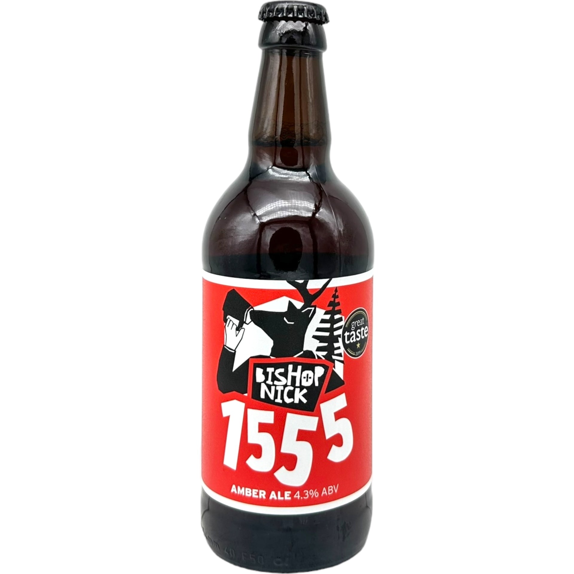 Bishop Nick 1555 by Bishop Nick, beer label