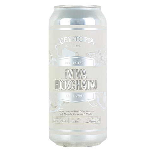 Newtopia Viva Horchata Cider by Newtopia Cyder, beer label