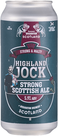 Highland Jock by Broughton Ales, beer label