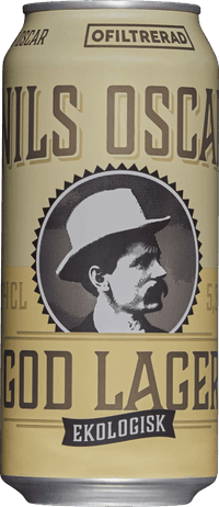 God Lager EKO by Nils Oscar, beer label
