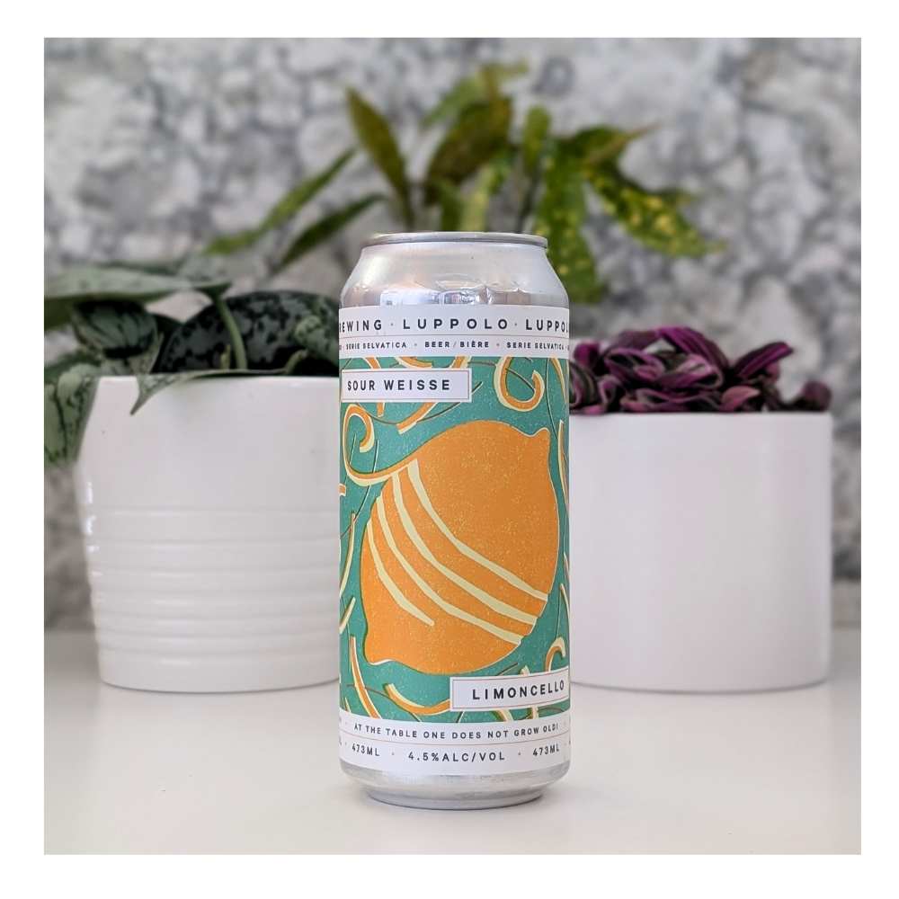 Co. Limoncello Sour Weisse by Luppolo Brewing Co, beer label