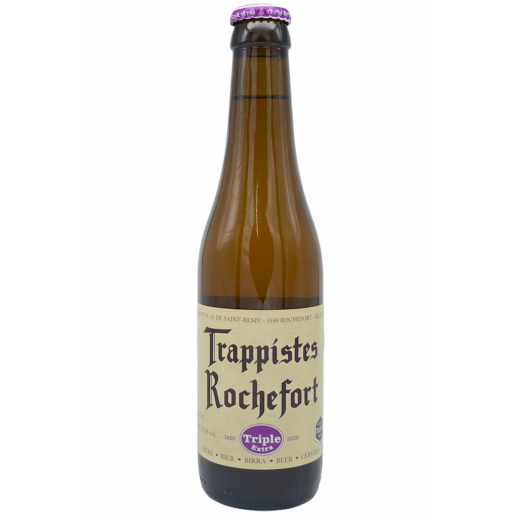 Trappistes Rochefort Triple Extra by Abbaye Notre-Dame de Saint-Rémy, beer label