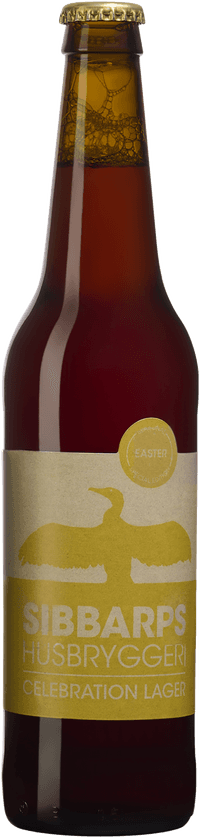 Celebration Lager Easter Edition by Sibbarps Husbryggeri, beer label