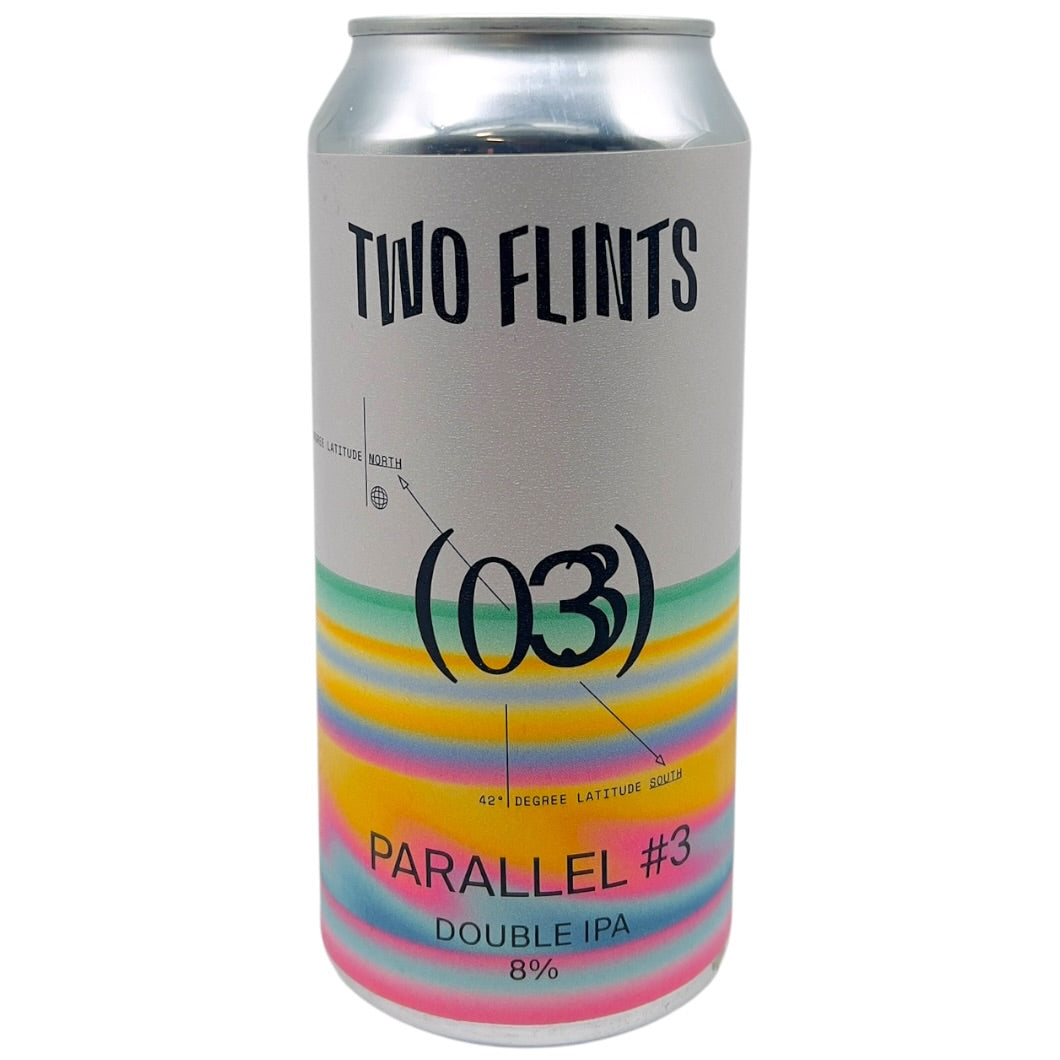 Two Flints Parallel #3 (2026) by Two Flints, beer label