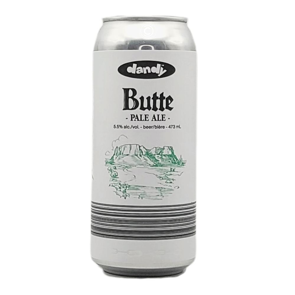 Butte Pale Ale by The Dandy Brewing Company, beer label