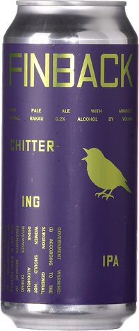Chittering IPA by Finback Brewery, beer label