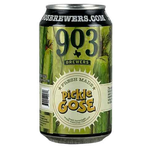 903 Pickle Gose Sour by 903 Brewers, beer label