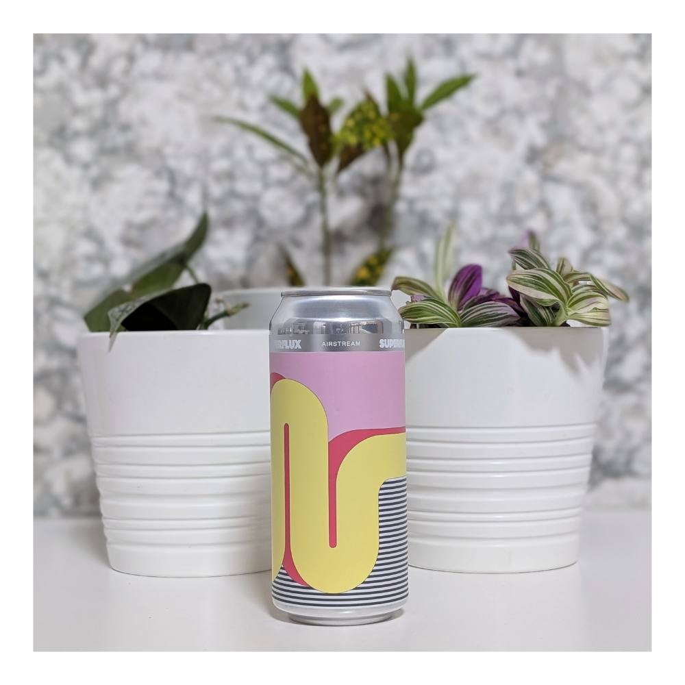 Airstream Hazy IPA by Superflux Beer Company, beer label