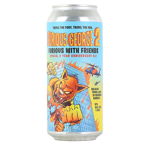 Paperback Furious George Belgian Tripel by Paperback Brewing Co., beer label