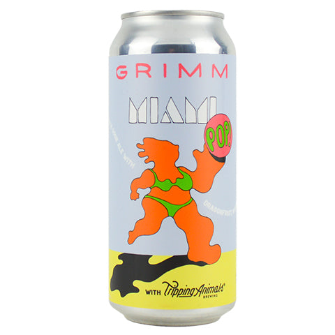 Grimm Miami Pop! Sour by Grimm Artisanal Ales, beer label