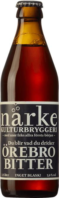 Örebro Bitter by Närke Kulturbryggeri, beer label
