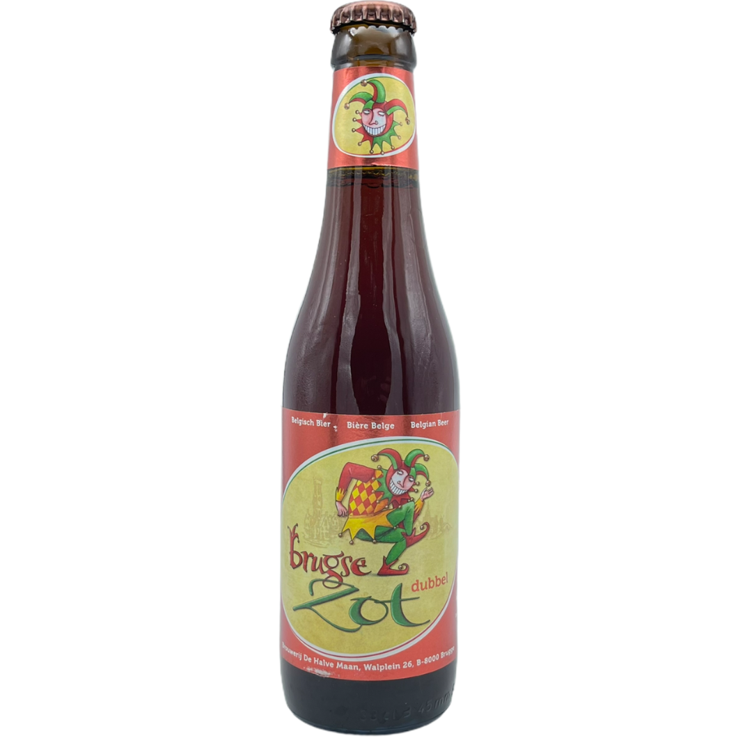 De Halve Maan Zot Dubbel by Brouwerij De Halve Maan, beer label