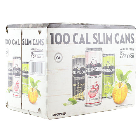 Strongbow 100 Cal Slim Cans Variety Pack by Strongbow, beer label