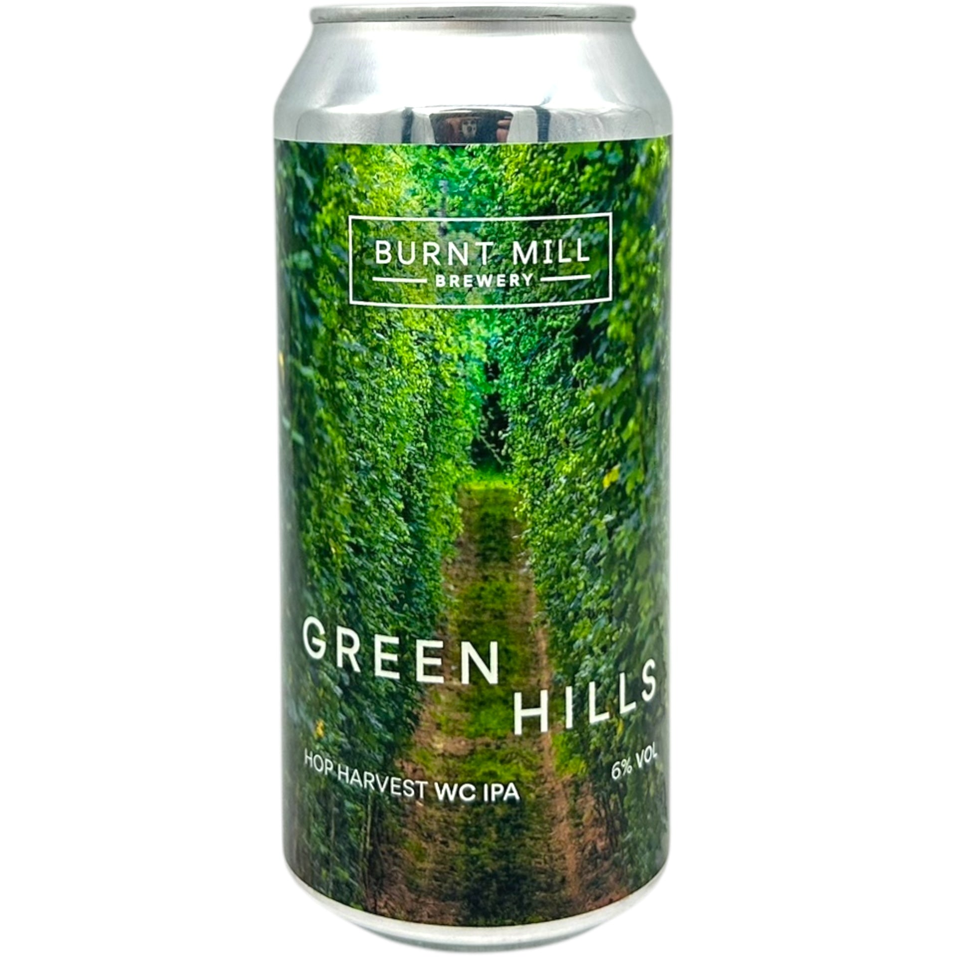 Burnt Mill Green Hills by Burnt Mill Brewery, beer label