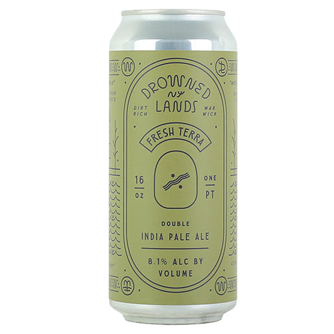 Drowned Lands Fresh Terra DIPA by The Drowned Lands Brewery, beer label