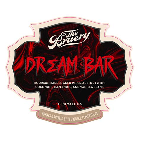 Bruery Dream Bar Imperial Stout by The Bruery, beer label