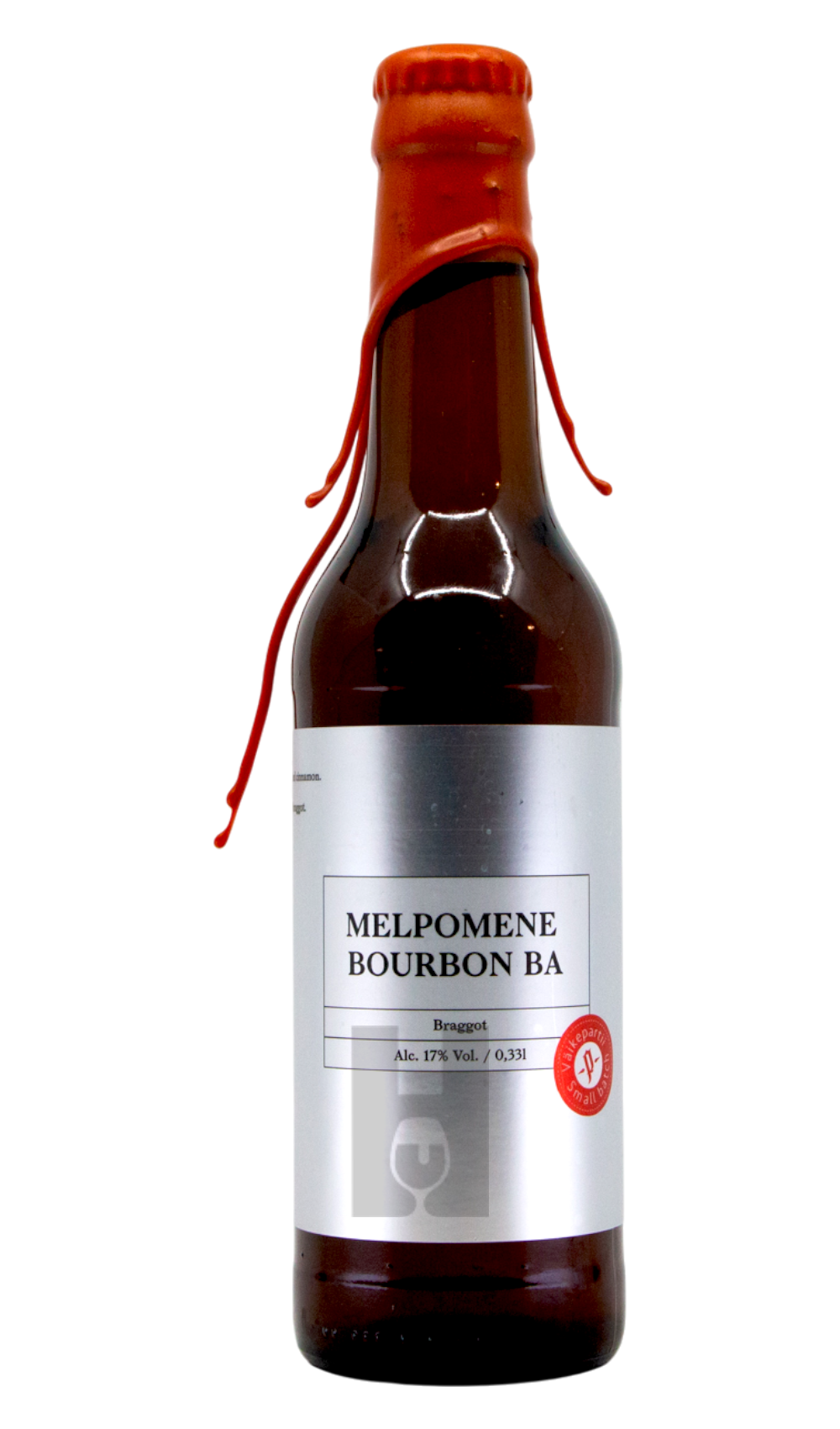 Puhaste Melpomene - Bourbon BA (Silver Series) by Puhaste Brewery, beer label