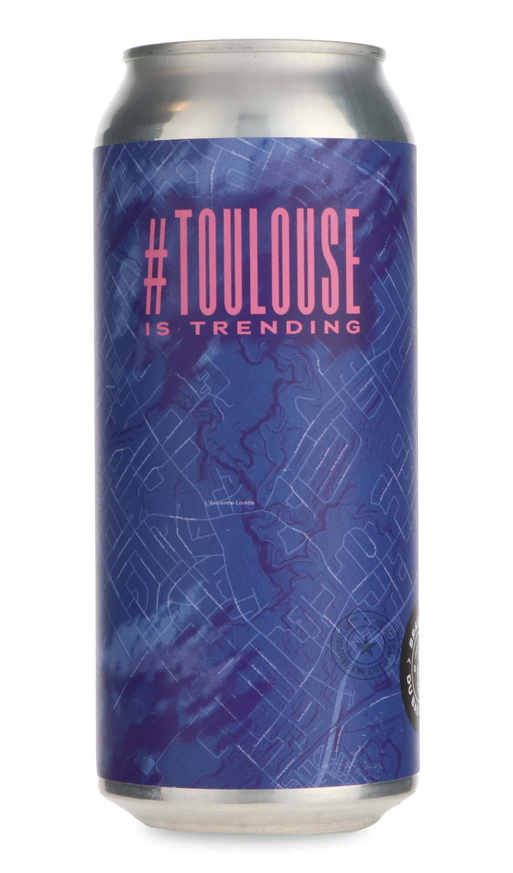 #ToulouseIsTrending by Brasserie du Bas-Canada, beer label